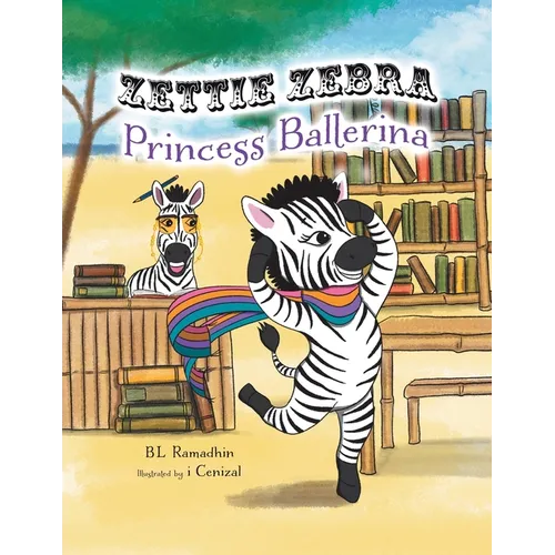 Zettie Zebra Princess Ballerina