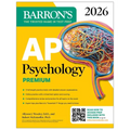 AP Psychology Premium, 2026: Übungsbuch mit 3 Probetests + Umfassende Wiederholung + Online-Übungen – Taschenbuch