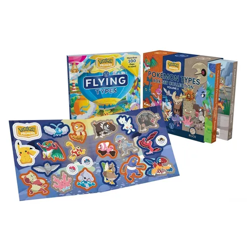 Pokémon Primers Type Box Set Collection, Volume 3: Fighting, Flying, Rock