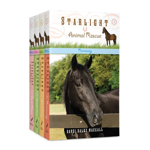 Starlight Animal Rescue 4-Pack: Runaway / Mad Dog / Wild Cat / Dark Horse