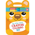 My Carry-Along Crayon Coloring Set: Cat & Friends (Ages 3+)