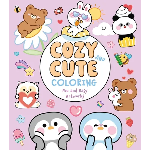 Cozy and Cute Coloring: Fun and Easy Artworks