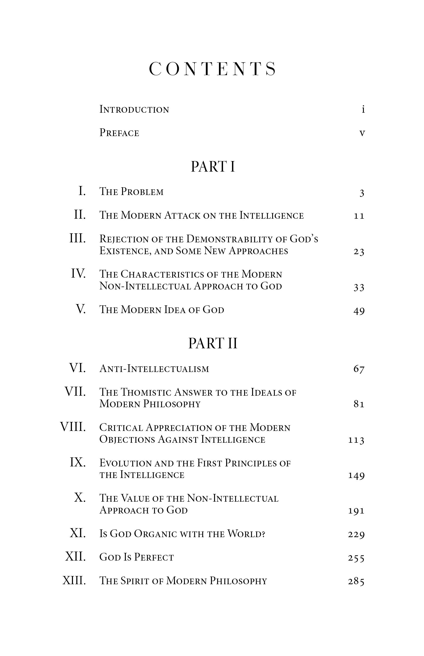 Gott und Intelligenz in der modernen Philosophie