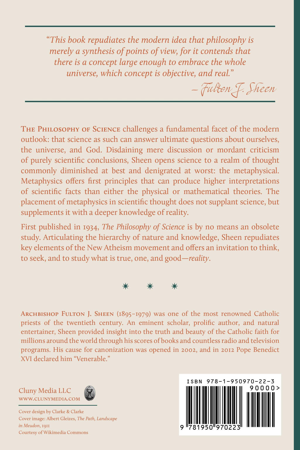 La philosophie des sciences