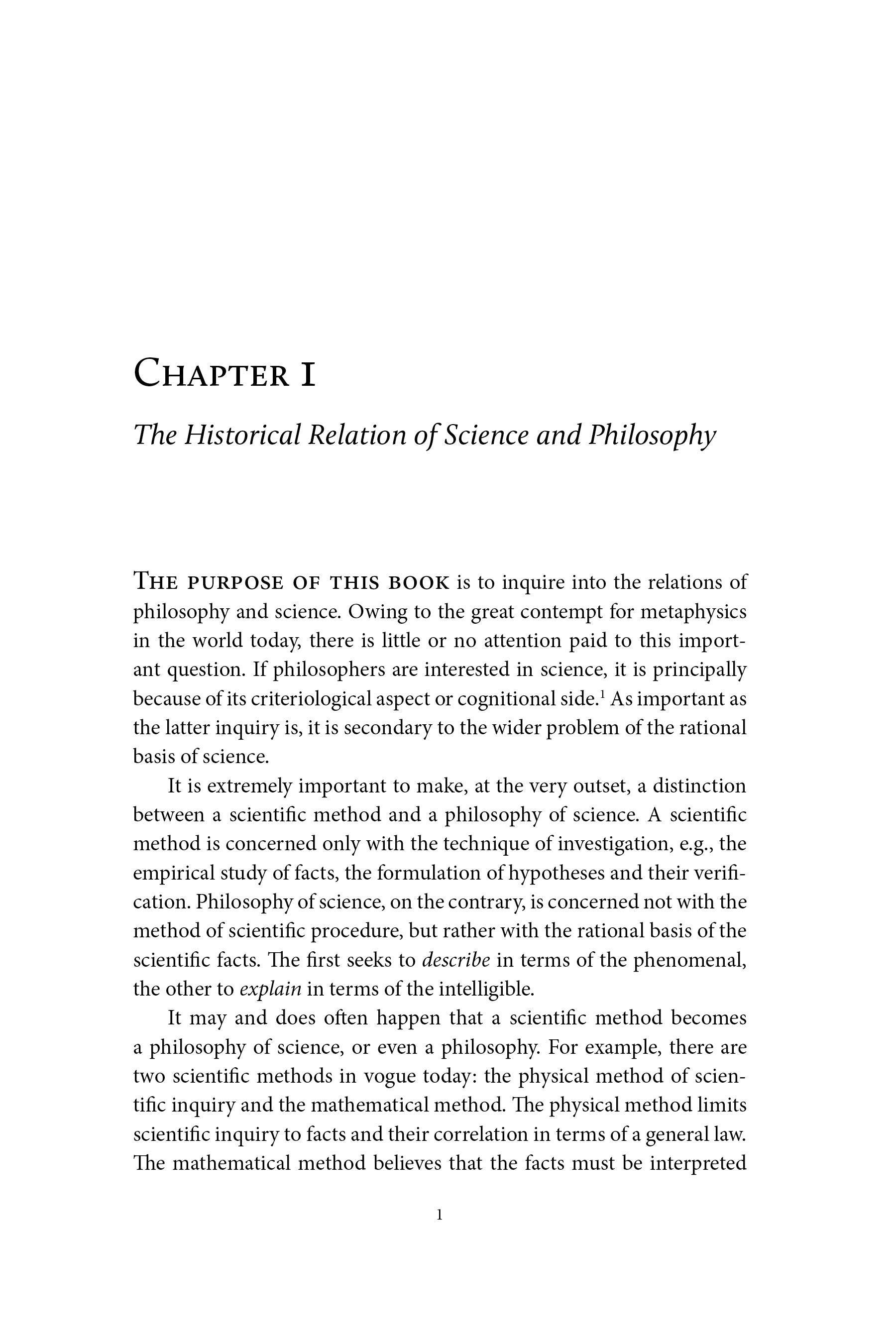 La philosophie des sciences