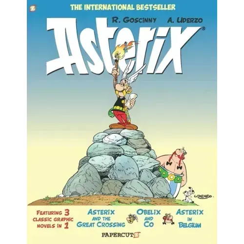 Asterix Omnibus Vol. 8: Collecting Asterix and the Great Crossing, Obelix and Co, Asterix in Belgium
